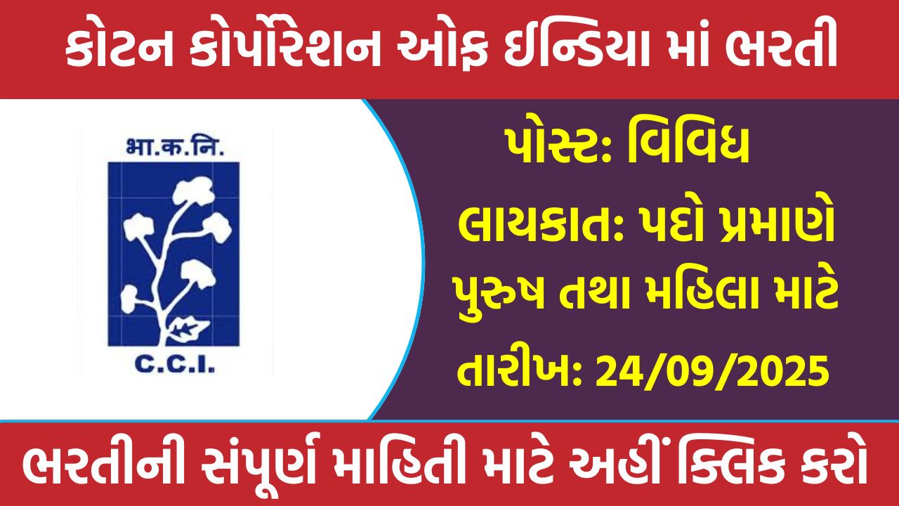 CCI Recruitment 2025